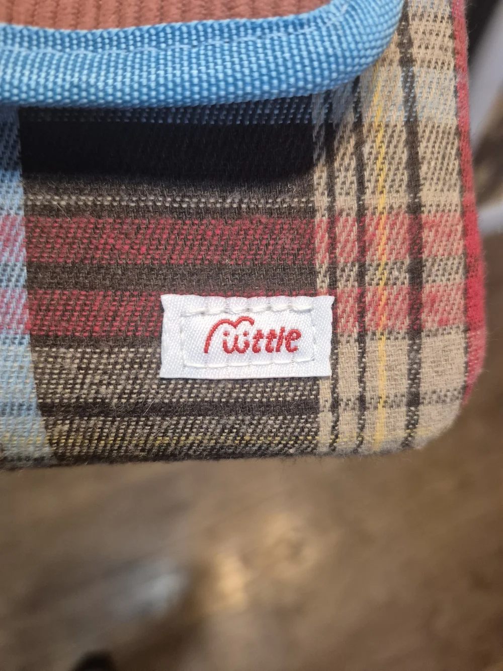 Plaid Mini Multifunctional Pouch - Picture 5 of 9